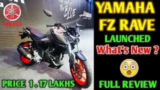 Yamaha FZ RAVE New Looks Launched Review | Walkaround, Price | JD Vlogs Delhi