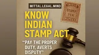 Indian stamp act basics