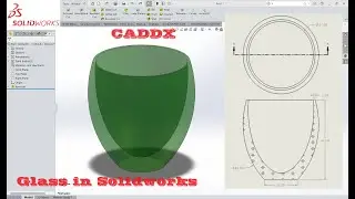 Water Glass in Solidworks #solidworks #solidworkstutorial #solidworksbeginnerstutorials #solidworks
