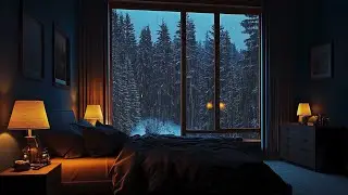 Relaxing Jazz Music & Rain Sounds for Deep Sleep, Stress Relief and Anxiety, Meditation, Calming