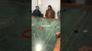 🔥 Outstanding Straight Shot Turned Rebound! Luxurious Carrom Trick 🤯🎯#viralvideo #tiktok #carromuk