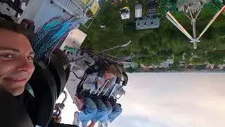 Karuzela Superman (Lunapark Josef Pech) On ride 5 - Rewal - Sierpień 2024