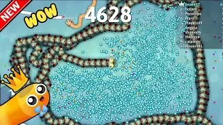 Snake.Io - MOST DELICIOUS SNAKE IN SNAKE.IO! Epic Snakeio Gameplay