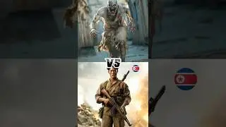 Army vs Zombie (Goblin,Wolfman,Yeti,Godzilla) #animals #animal #korea #turkey #army #foryou #viral