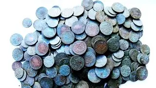 Клад Медных монет, Польского Короля, 2017, Treasure of Copper Coins, Polish King