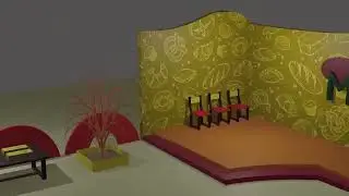 3D Stage Pameran [ Elisha Basa Ondo SIHOTANG 01221011 ]