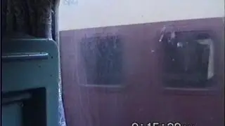 Crossing the Ashram Exp. - Ajmer Shatabdi (Dec. 2000)