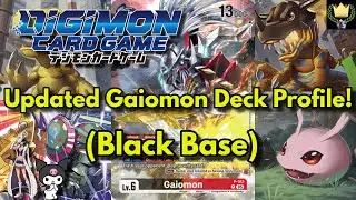 UPDATED DIGIMON TCG GAIOMON DECK PROFILE! (BLACK BASE) #digimon #digimontcg #digimoncardgame