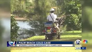 Palm Beach cold case: Woman found murdered 29 years ago