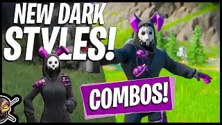 NEW Dark RABBIT RAIDER + BUNNY BRAWLER Edit Style Combos! (Fortnite Battle Royale)