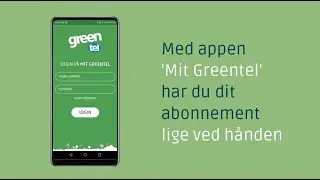 Mit Greentel - Dit abonnement lige ved h&aring;nden