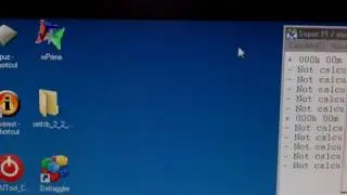 MSI 790GX-G65 and Sempron 140 @ 4.59GHz Super Pi 1.5 1m run  - Dry Ice - Extreme Overclocking