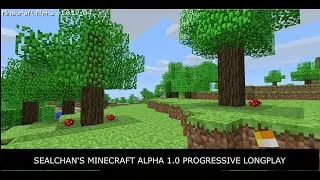 Minecraft Alpha v1.0 Longplay - E262 (R18) - Building the Scenic Railway First Route Sketch