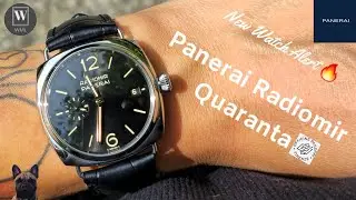 Новое оповещение о часах Panerai Radiomir Quaranta — Gregory Jewellers Bondi Showcase & Unboxing 🇮🇹