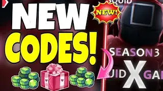 🏷️POWER🏷️ SQUID GAME X CODES - ROBLOX SQUID GAME X CODES 2025