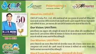 Okflip Startup India organisation ke Blue Diamond 💎 Sir Mr. Dharmendra Sharma ji #motivation 🔥#viral