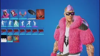 CUDDLE KING Skin Showcase in Fortnite