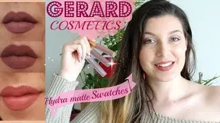 G&eacute;rard cosmetics : rouges &agrave; l&egrave;vres Hydra mattes + CODE PROMO