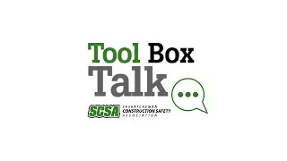 SCSA Tool Box Talk - Portable Grinders - 2020 01 12