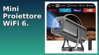 RECENSIONE (2025) : Mini Proiettore WiFi 6. DETTAGLI ESSENZIALI