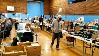 Belper Leisure Centre Indoor Car Boot Sale - VIDEO TOUR (Belper, UK)