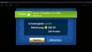 Microsoft Solitaire Collection, TriPeaks Easy, February 1, 2026, Daily Challenges