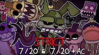 Five Nights at Friedrich's - Strict 7/20 & Strict 7/20 All Challenges COMPLETED!!! #4