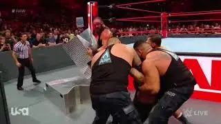The Shield Totally Destroyed by Raw Roster  Raw, Sept  3, 2018