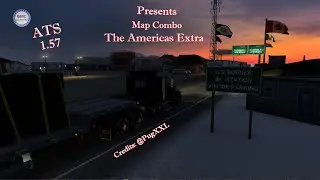 ATS 1.57 - GMC Community - The Americas Extra Map Combo 15.01.2026