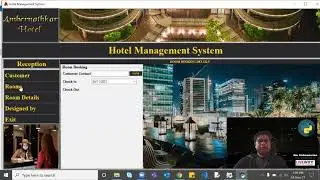 python tkinter project - hotel management system