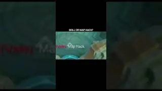 Skill or map hack? #mobilelegends #mlbb #sinchou #shorts