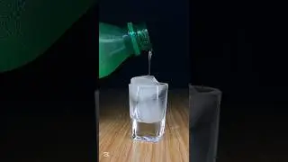 Fresh Up Mini Glass &ndash; Cool & Fizzy Sip! 🥤💚 #shorts #asmr