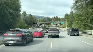 Driving to whistler from Vancouver international airport #whistler #roadtrip #drivingincanada