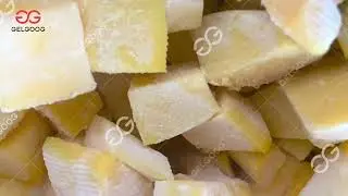 Quick Vegetable Fruit Freezing Equipment #mango #freezer