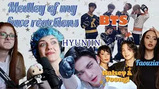 Hyunjin, BTS, Faouzia, Halsey, and Yoongi reaction medley  (ft. Jackie)