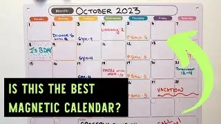 Mag-Fancy Magnetic Calendar With Dry-Erase Whiteboard Review
