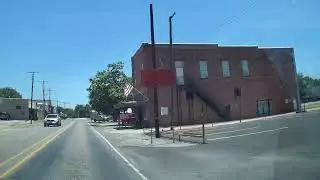 Driving Downtown Caddo Mills, TX (Dash Cam)