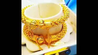 Bangles ( Gold Coated on white gold) #bangles  #goldDesign  #jewelry