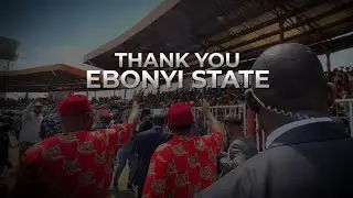 H.E Atiku Abubakar and Ifeanyi Okowa Storm Ebonyi State for the 2023 PDP Presidential Campaign Rally