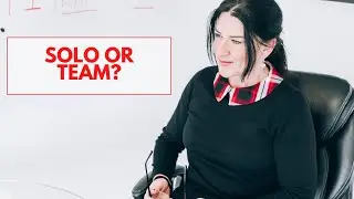 Real-Estate Coaching & Tips: Solo or Team?