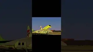 The last Concorde Flight In PTFS #avgeeks #aviation #concorde #ptfs #roblox #edit #capcut #trending
