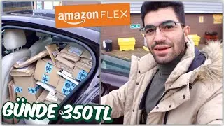 Günlük 350 TL İngiltere'de Amazon Flex Yaptım