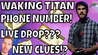 NO MAN'S SKY | WAKING TITAN!!! THE NEXT CLUE IS HERE! PHONE NUMBER + NEW LIVE DROP? [1-800-413-0110]