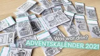 Advent calendar 2021 - this is what was inside!