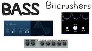 Bitcrusher comparison  --  Bass  ( Free VST plugins )
