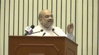 Amit Shah praises PM Modi during &lsquo;Modi@20: Dreams Meet Delivery&rsquo; book launch event in Delhi