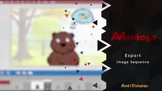19. Export. Image sequence | AMontage tutorials