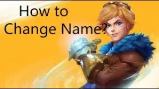 HOW TO CHANGE NAME IN LOL WILDRIFT