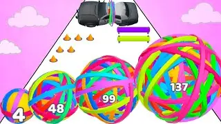FLEXY RUNNER 3D Layer Run - New ASMR Gameplay (Level Up Layer Runner)