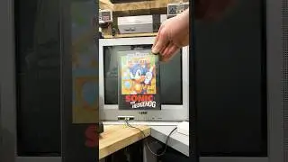 Sonic in 16 bit.                             #sega #retrogaming #sonic #sonicthehedgehog #nostalgia